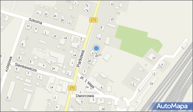 Laskowice, Parkowa, 4A, mapa Laskowice