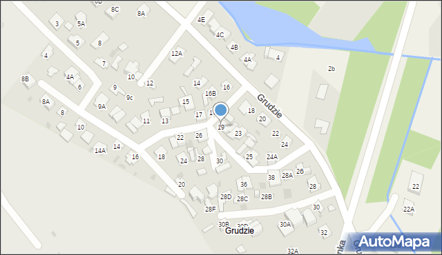 Legionowo, Partyzantów, 19, mapa Legionowo