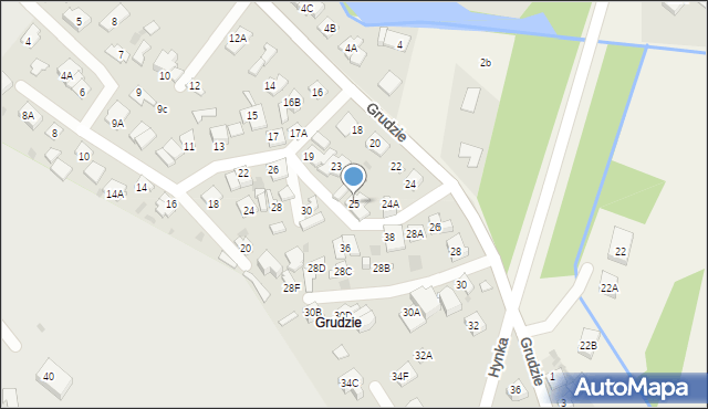 Legionowo, Partyzantów, 25, mapa Legionowo