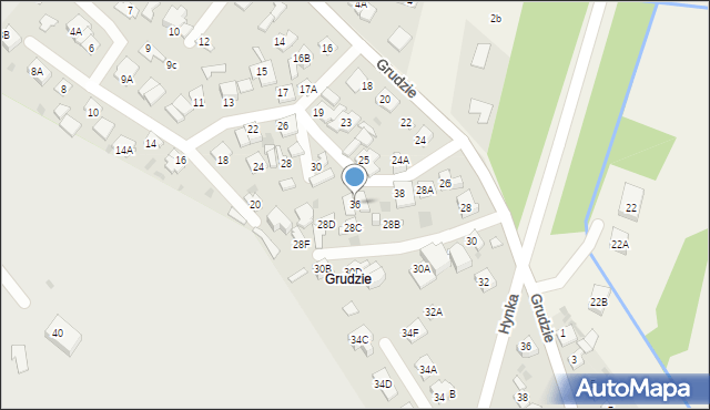 Legionowo, Partyzantów, 36, mapa Legionowo