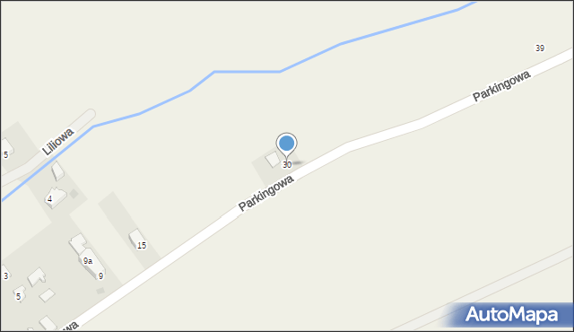 Łękawica, Parkingowa, 31, mapa Łękawica