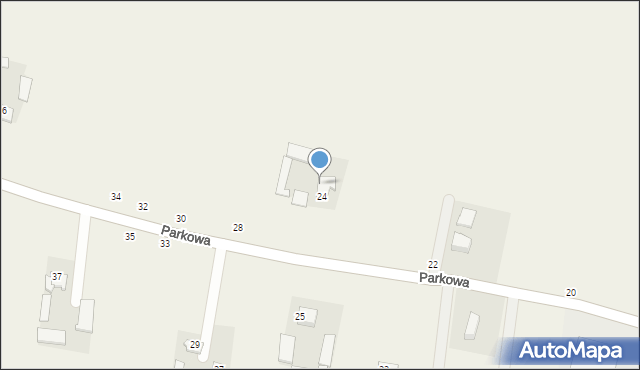 Lelice, Parkowa, 26, mapa Lelice