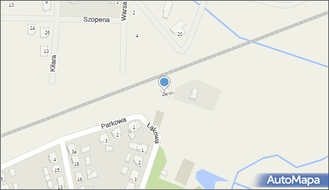 Lewków, Parkowa, 1A, mapa Lewków