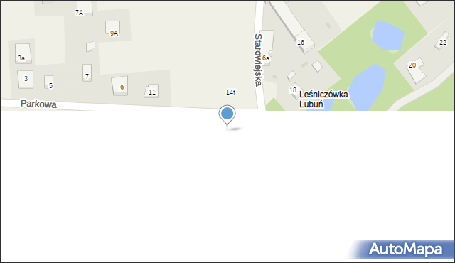 Łosino, Parkowa, 6, mapa Łosino