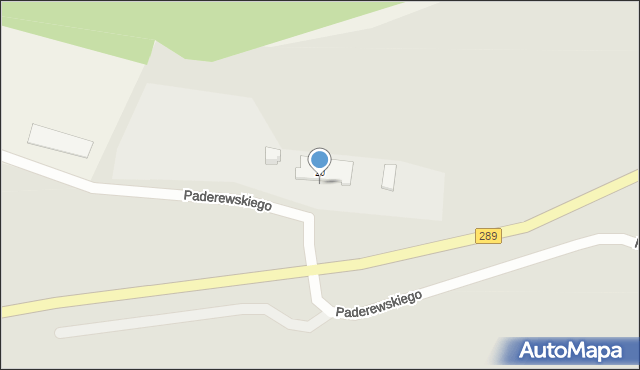 Lubsko, Paderewskiego Ignacego Jana, 20h, mapa Lubsko