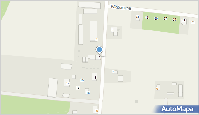 Nowe Miszewo, Pałacowa, 6, mapa Nowe Miszewo