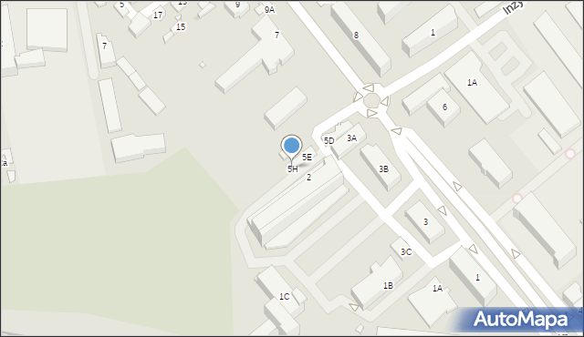 Nowy Dwór Mazowiecki, Paderewskiego Ignacego Jana, 5H, mapa Nowy Dwór Mazowiecki