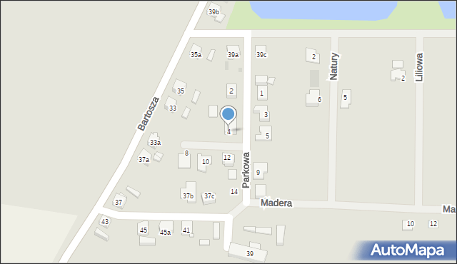 Odolanów, Parkowa, 4, mapa Odolanów