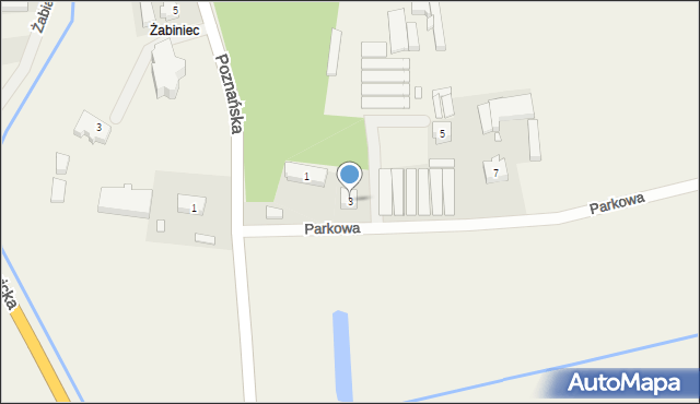 Opatów, Parkowa, 3, mapa Opatów