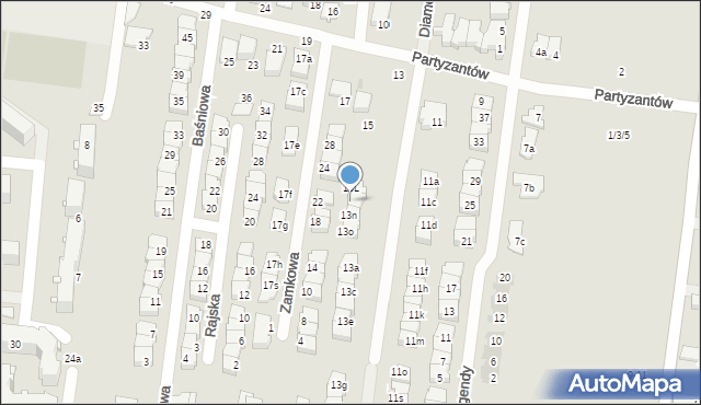 Ożarów Mazowiecki, Partyzantów, 13m, mapa Ożarów Mazowiecki