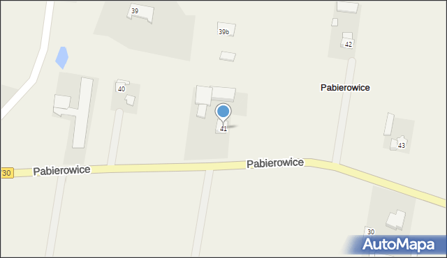 Pabierowice, Pabierowice, 41, mapa Pabierowice