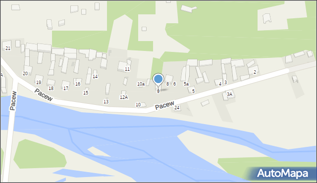 Pacew, Pacew, 9, mapa Pacew