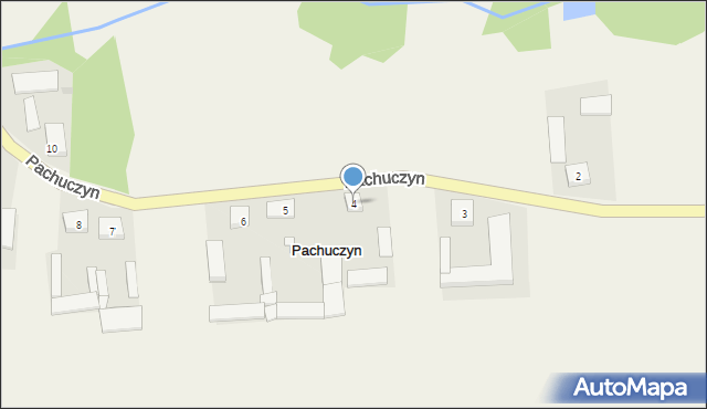 Pachuczyn, Pachuczyn, 4, mapa Pachuczyn