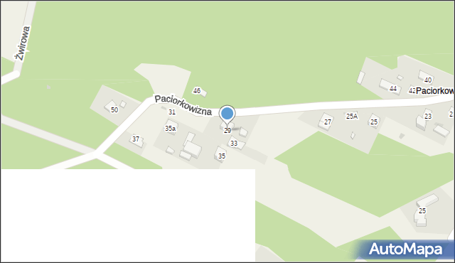 Paciorkowizna, Paciorkowizna, 29, mapa Paciorkowizna