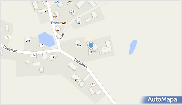 Paczewo, Paczewo, 19, mapa Paczewo