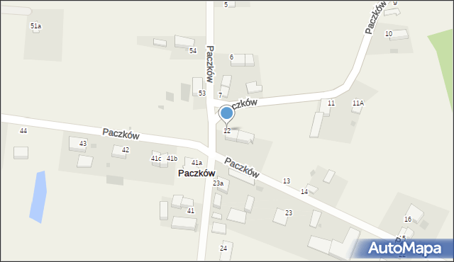 Paczków, Paczków, 12, mapa Paczków