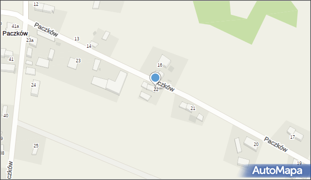 Paczków, Paczków, 22, mapa Paczków