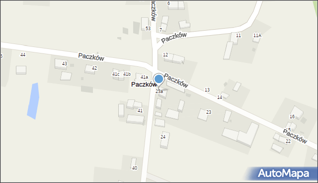 Paczków, Paczków, 23a, mapa Paczków