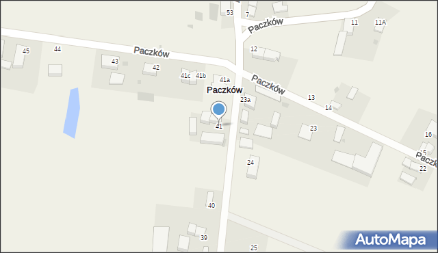 Paczków, Paczków, 41, mapa Paczków