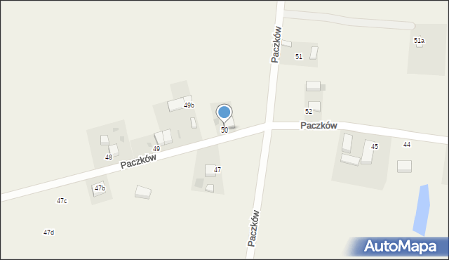 Paczków, Paczków, 50, mapa Paczków