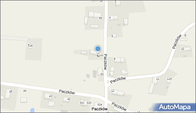 Paczków, Paczków, 54, mapa Paczków