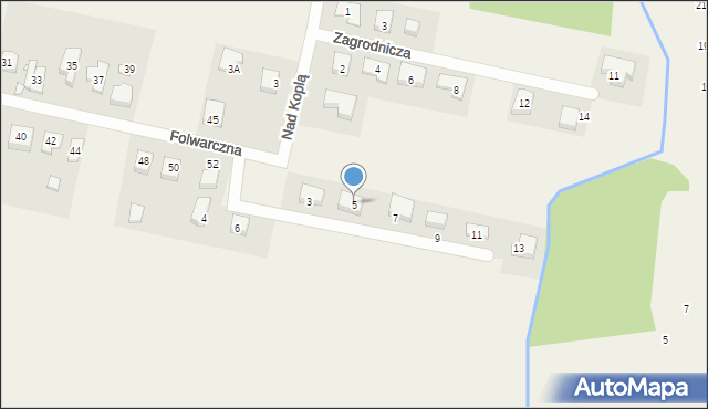 Paczkowo, Parkowa, 5, mapa Paczkowo