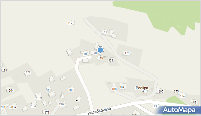 Paczółtowice, Paczółtowice, 148, mapa Paczółtowice