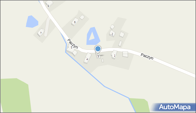 Paczyn, Paczyn, 3, mapa Paczyn