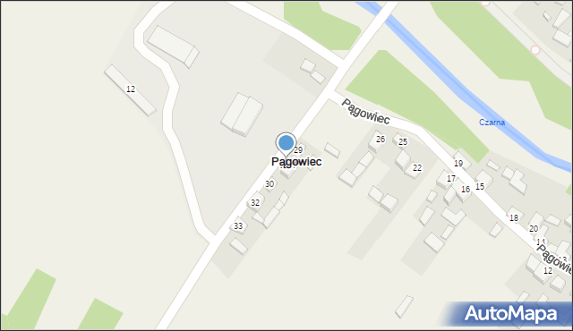 Pągowiec, Pągowiec, 29A, mapa Pągowiec