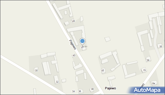 Pajewo, Pajewo, 47, mapa Pajewo