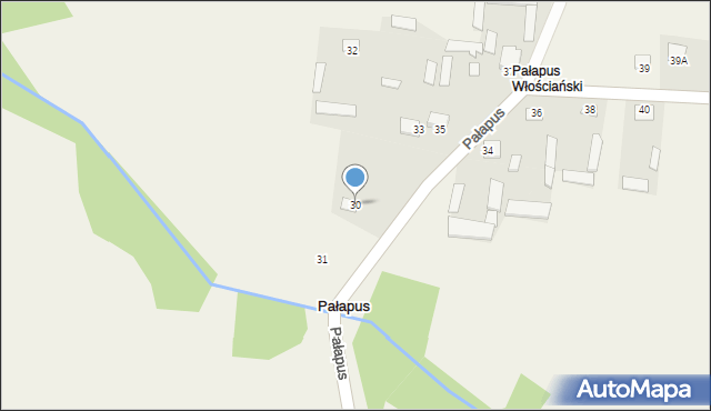 Pałapus, Pałapus, 30, mapa Pałapus