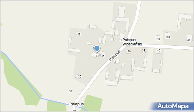 Pałapus, Pałapus, 33, mapa Pałapus