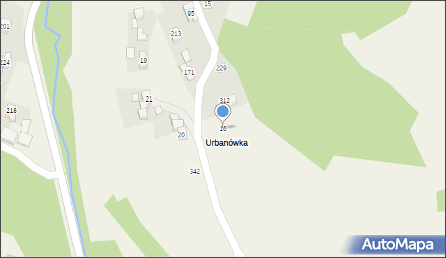 Palcza, Palcza, 16, mapa Palcza