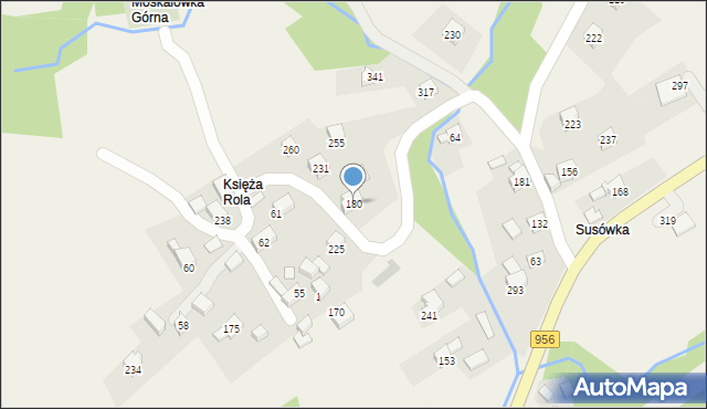 Palcza, Palcza, 180, mapa Palcza