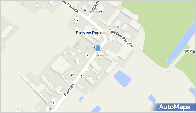 Palczew, Palczew, 3, mapa Palczew