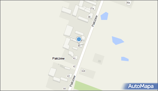 Pałczew, Pałczew, 40, mapa Pałczew