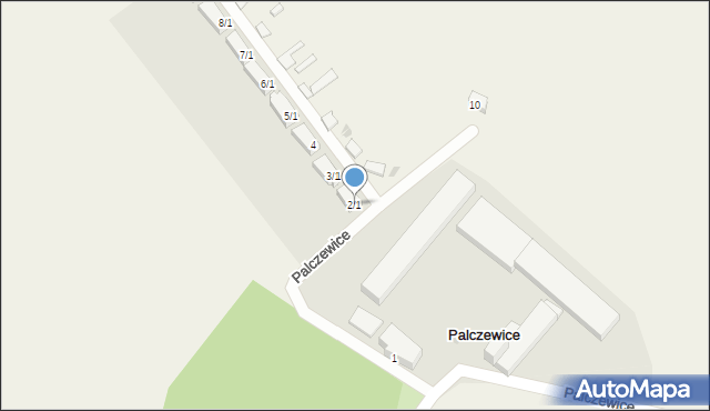 Palczewice, Palczewice, 2/1, mapa Palczewice