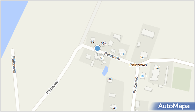 Palczewo, Palczewo, 51, mapa Palczewo