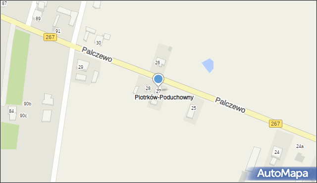 Palczewo, Palczewo, 27, mapa Palczewo