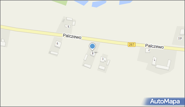 Palczewo, Palczewo, 4, mapa Palczewo