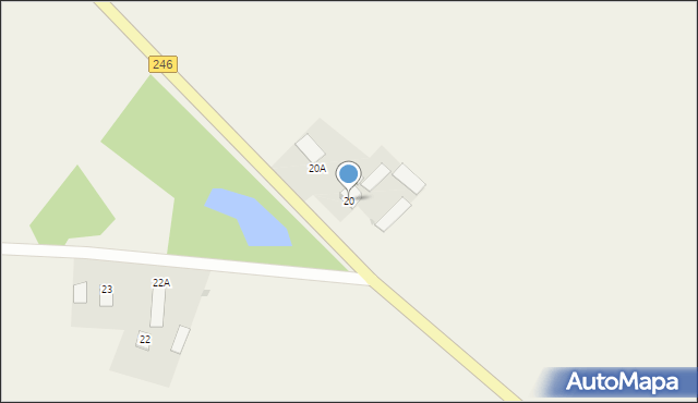 Palczyn, Palczyn, 20, mapa Palczyn