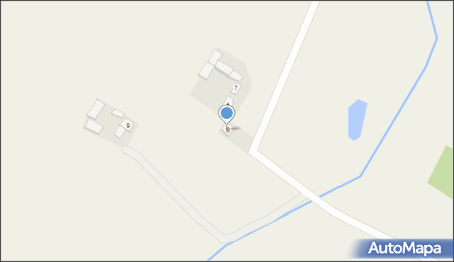 Pałęgi, Pałęgi, 8, mapa Pałęgi