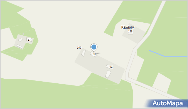 Paleśnica, Paleśnica, 48, mapa Paleśnica