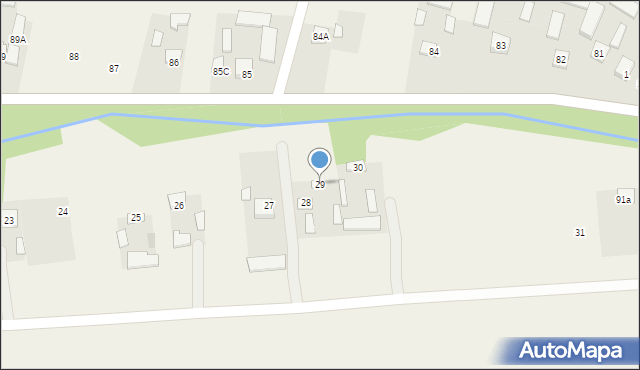 Palikije Pierwsze, Palikije Pierwsze, 29, mapa Palikije Pierwsze