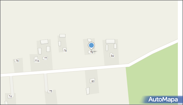 Palikije Pierwsze, Palikije Pierwsze, 79, mapa Palikije Pierwsze