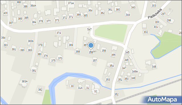 Palikówka, Palikówka, 359, mapa Palikówka