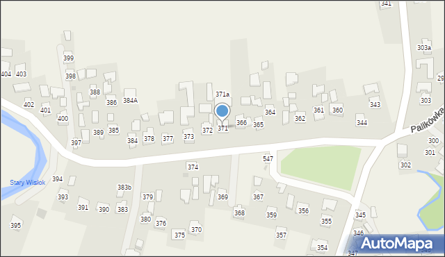 Palikówka, Palikówka, 371, mapa Palikówka