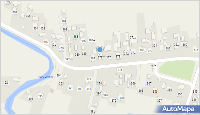 Palikówka, Palikówka, 378, mapa Palikówka