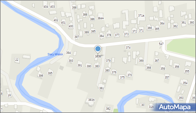 Palikówka, Palikówka, 383b, mapa Palikówka