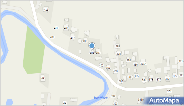 Palikówka, Palikówka, 404, mapa Palikówka